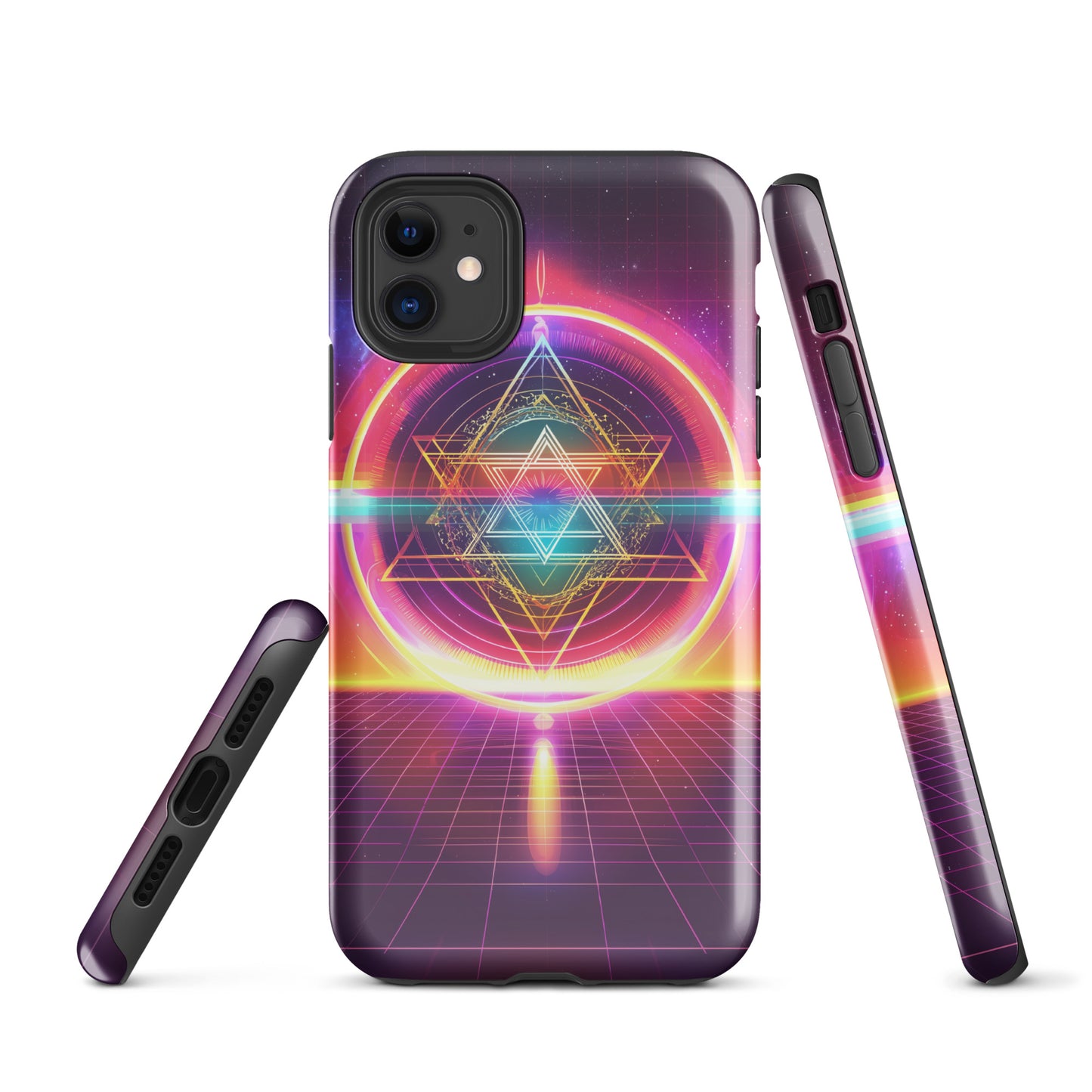 Magen David tough iPhone case featuring Star of 
David Jewish design — dual layer protection by 
JEWTHREADS