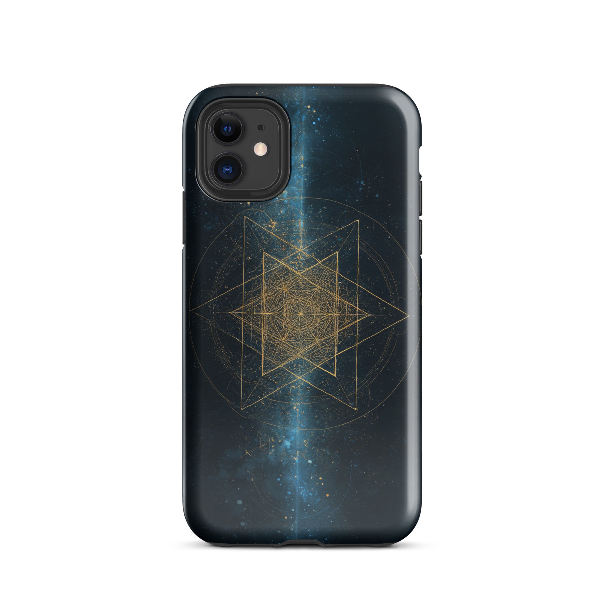 Magen David tough iPhone case featuring Star of David Jewish design — dual layer protection by JEWTHREADS