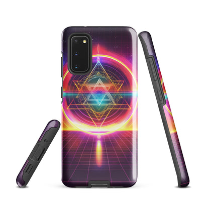 Magen David tough Samsung case featuring Star of David Jewish design — dual layer protection by JEWTHREADS