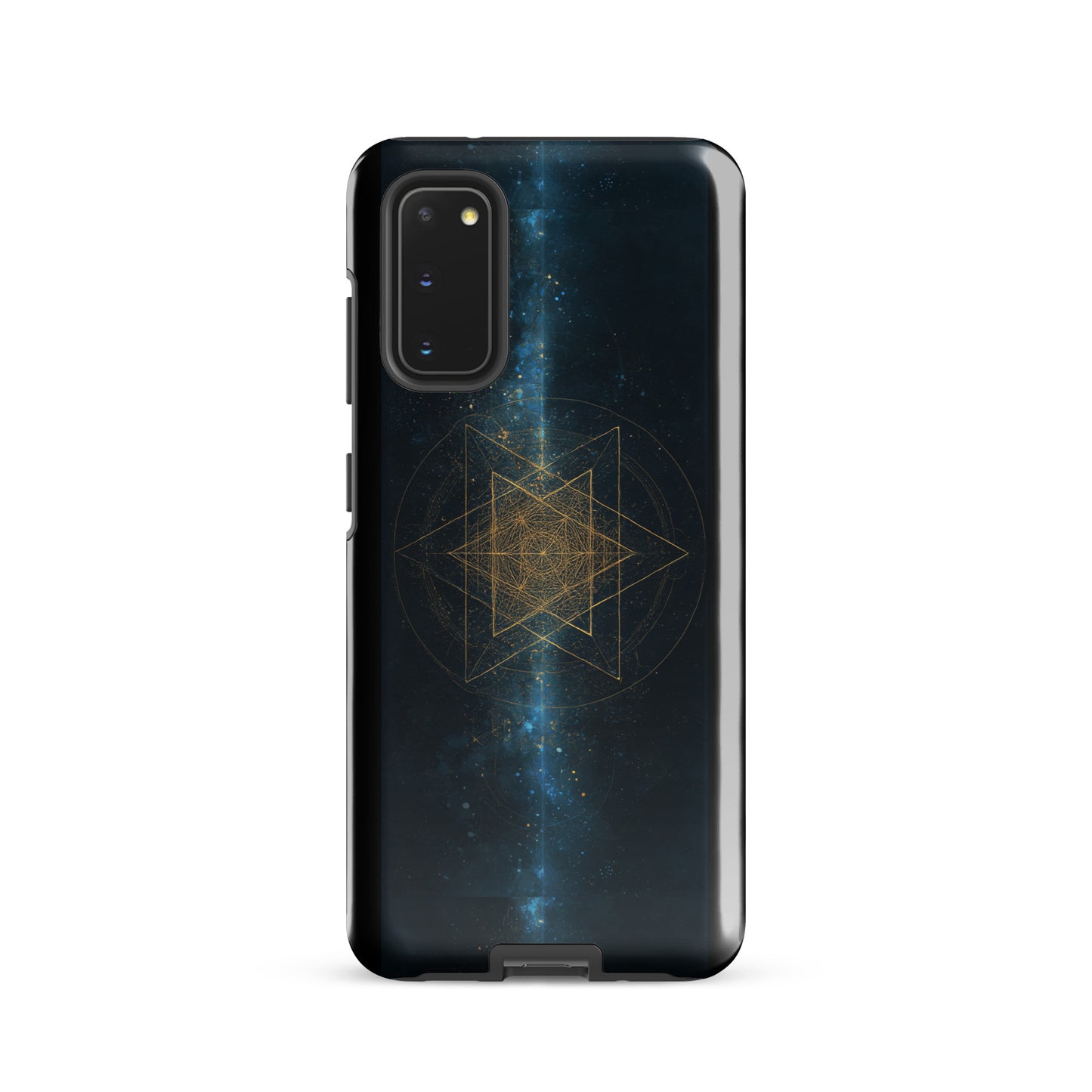 Magen David tough Samsung case featuring Star of David Jewish design — dual layer protection by JEWTHREADS