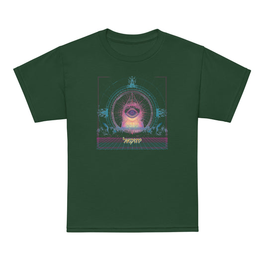 The Merkabah Jewish youth t-shirt featuring Yechezkel's vision — Jewish kids shirt 
by JEWTHREADS